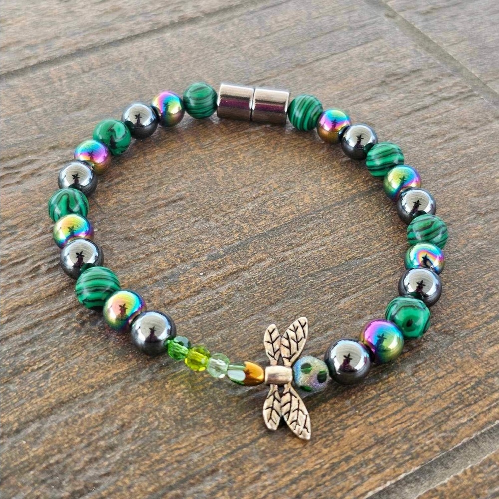 Dragonfly Magnetic Bracelet Anklet Jewelry